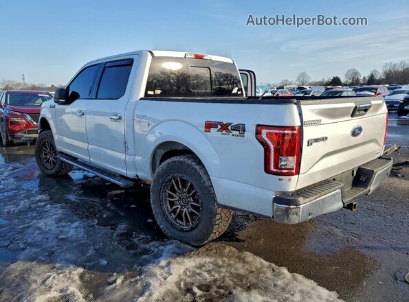 1FTEW1EFXGFC78452 2016 FORD F150 White Trasero izquierdo