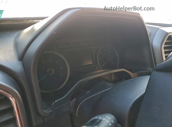 1FTEW1EFXGFC78452 2016 FORD F150 White Vista del cuadro de instrumentos