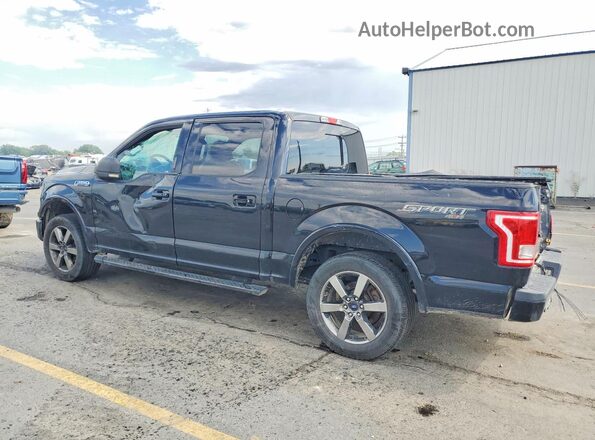 1FTEW1EFXGFD02863 2016 FORD F150 Black Rear left