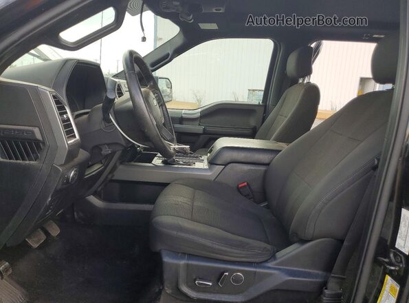 1FTEW1EFXGFD02863 2016 FORD F150 Black Front interior view