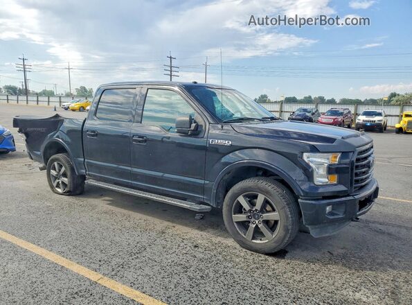 1FTEW1EFXGFD02863 2016 FORD F150 Black Front right