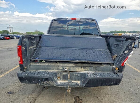 1FTEW1EFXGFD02863 2016 FORD F150 Black Rear view