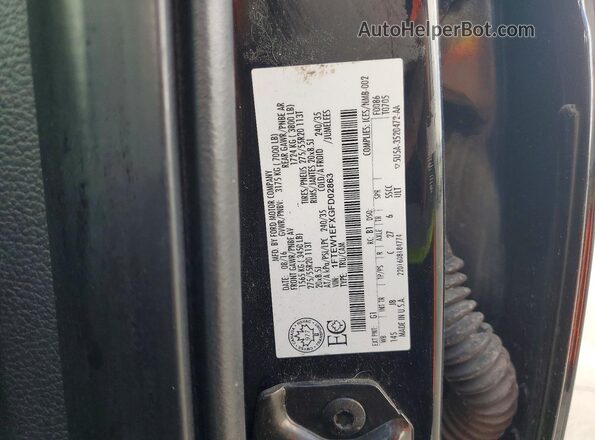 1FTEW1EFXGFD02863 2016 FORD F150 Black Engine compartment view