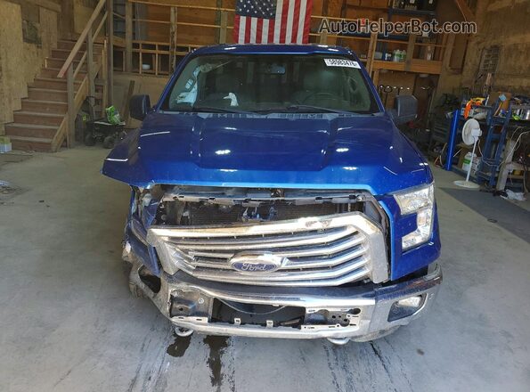 1FTEW1EFXGKE94549 2016 FORD F150 Синий Вид спереди