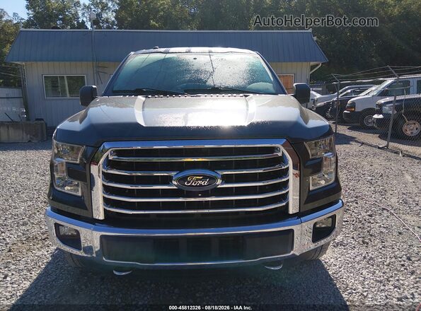 1FTEW1EG0GFA77104 2016 FORD F150 Серый Вид задней части салона