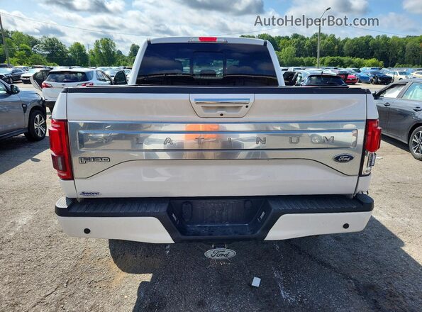 1FTEW1EG0GFB35969 2016 FORD F150 White Vista trasera
