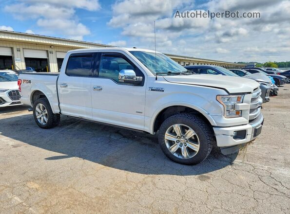 1FTEW1EG0GFB35969 2016 FORD F150 White Delantero derecho