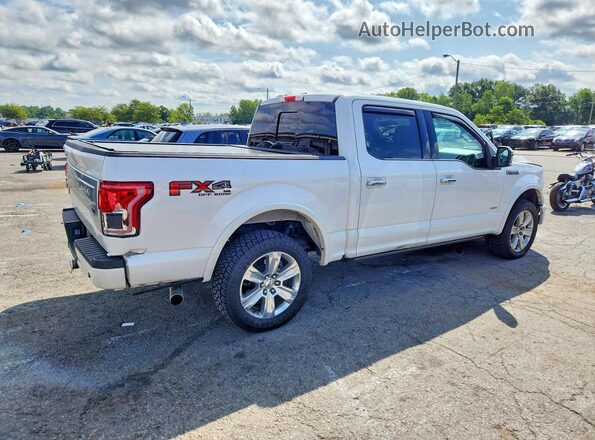 1FTEW1EG0GFB35969 2016 FORD F150 White Trasero derecho