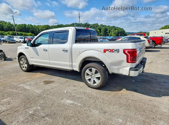1FTEW1EG0GFB35969 2016 FORD F150 White Trasero izquierdo