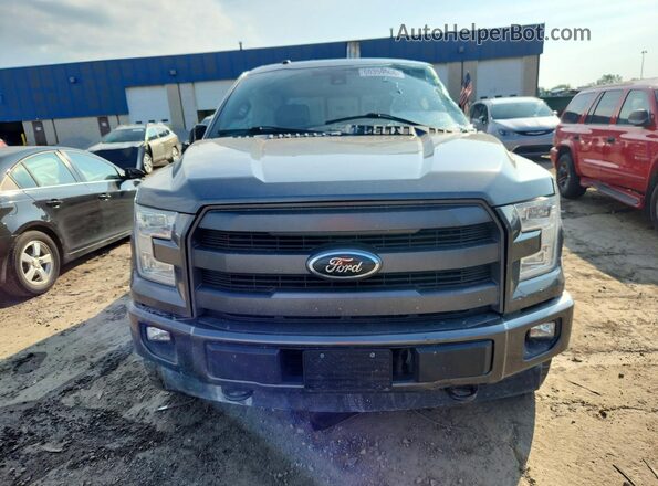 1FTEW1EG0HFC71990 2017 FORD F150 Gray Դիմացի տեսք