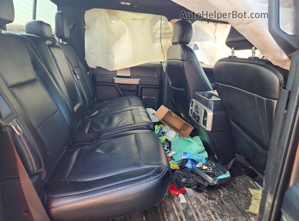 1FTEW1EG0HFC71990 2017 FORD F150 Gray Հետևի նստատեղերի տեսք
