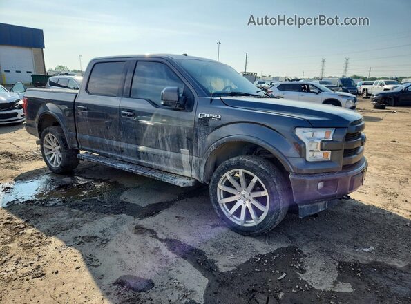 1FTEW1EG0HFC71990 2017 FORD F150 Gray Առջևի աջ