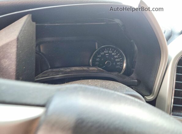 1FTEW1EG0HFC71990 2017 FORD F150 Gray Սարքավորումների վահանակի տեսք