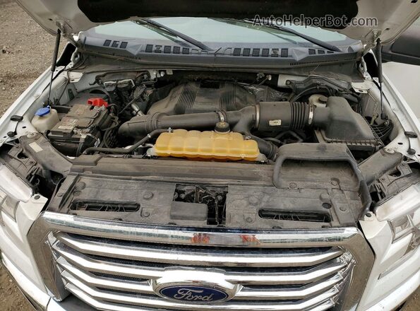 1FTEW1EG0HFC87316 2017 FORD F150 White Rear interior view