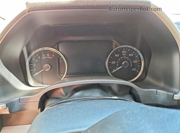 1FTEW1EG0JFA68460 2018 FORD F150 Синий Вид щитка приборов