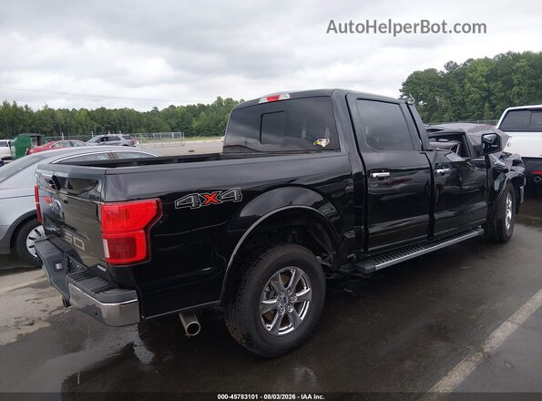 1FTEW1EG0JFD18845 2018 FORD F150 Black Tył prawy