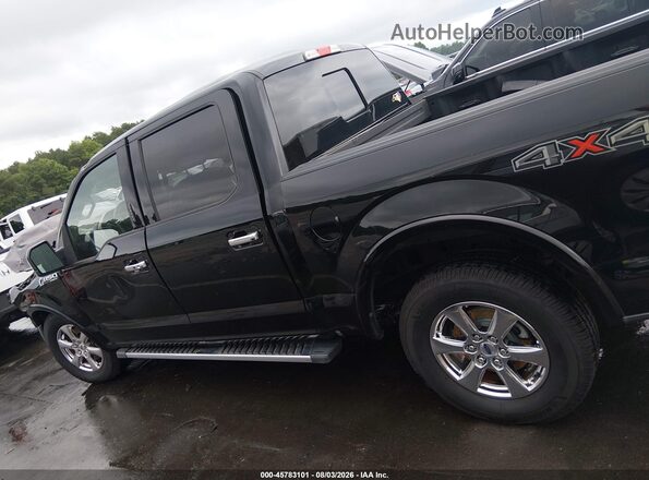 1FTEW1EG0JFD18845 2018 FORD F150 Black Widok wnętrza 360 stopni