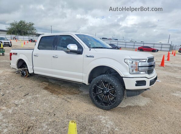 1FTEW1EG0JFE16290 2018 FORD F150 White Առջևի աջ