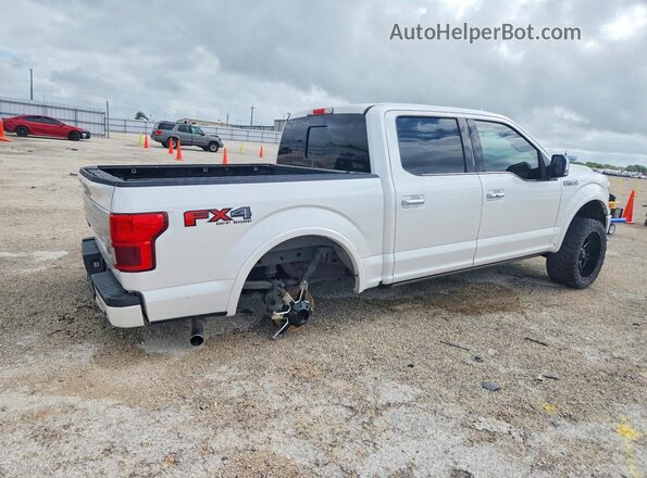 1FTEW1EG0JFE16290 2018 FORD F150 White Հետևի աջ