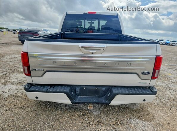 1FTEW1EG0JFE16290 2018 FORD F150 White Հետևի տեսք