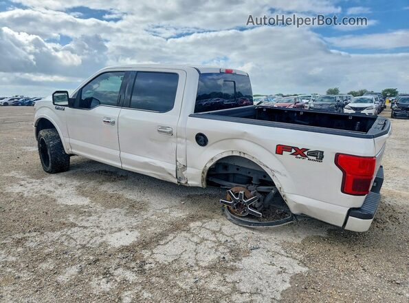 1FTEW1EG0JFE16290 2018 FORD F150 White Հետևի ձախ
