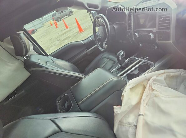 1FTEW1EG0JFE16290 2018 FORD F150 White Առջևի վահանակի տեսք