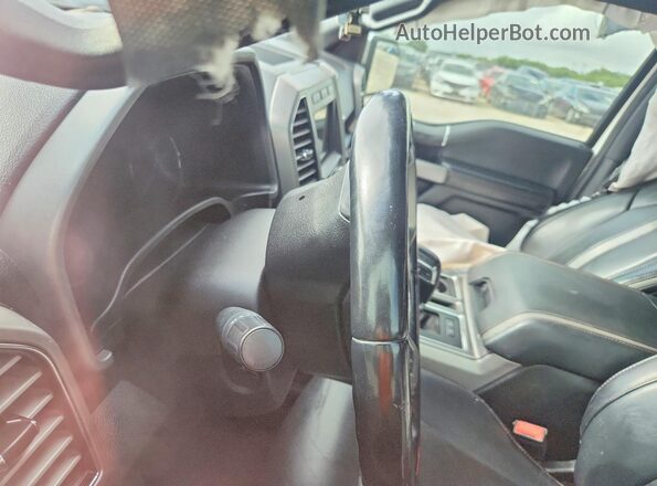 1FTEW1EG0JFE16290 2018 FORD F150 White Սարքավորումների վահանակի տեսք