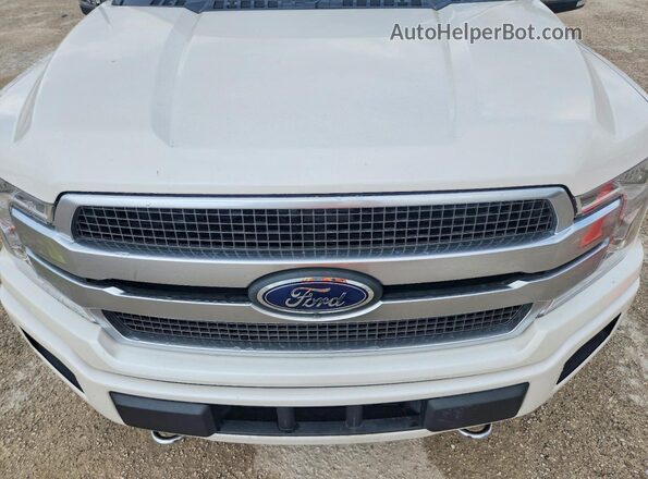 1FTEW1EG0JFE16290 2018 FORD F150 White Սալոնի հետևի տեսք