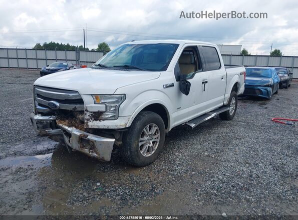 1FTEW1EG1GFA72901 2016 FORD F150 White Przód lewy