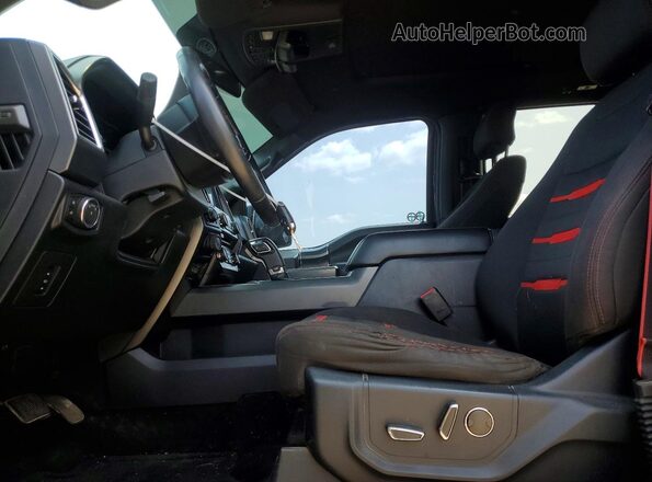 1FTEW1EG1GFB47967 2016 FORD F150 Charcoal Widok wnętrza z przodu