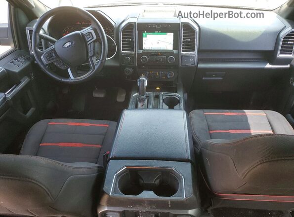 1FTEW1EG1GFB47967 2016 FORD F150 Charcoal Widok deski rozdzielczej