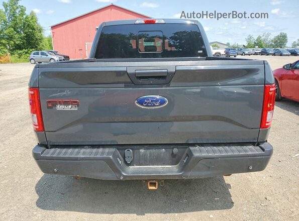 1FTEW1EG1GFB47967 2016 FORD F150 Charcoal Widok z tyłu
