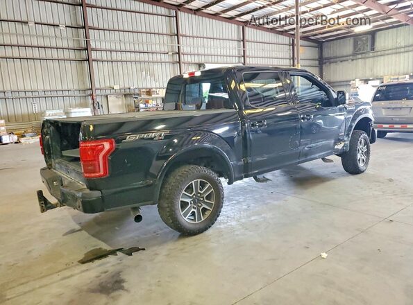 1FTEW1EG1GFC37409 2016 FORD F150 Black Rear right