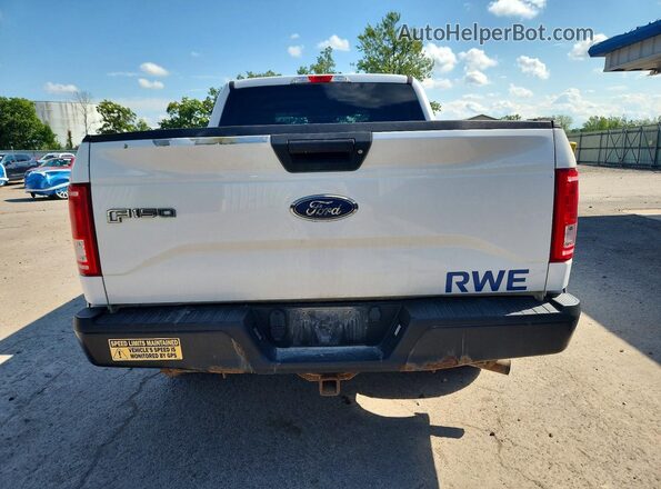 1FTEW1EG1GKD24976 2016 FORD F150 White Widok z tyłu
