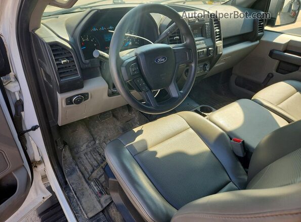 1FTEW1EG1GKD24976 2016 FORD F150 White Widok deski rozdzielczej