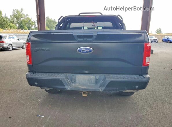 1FTEW1EG1GKF35966 2016 FORD F150 Black Սալոնի հետևի տեսք