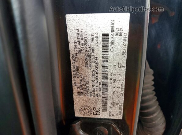 1FTEW1EG1GKF35966 2016 FORD F150 Black 