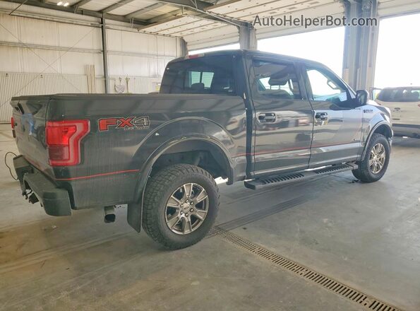 1FTEW1EG1HFA36725 2017 FORD F150 Gray Rear right