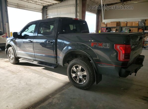 1FTEW1EG1HFA36725 2017 FORD F150 Gray Rear left