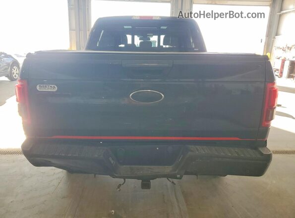 1FTEW1EG1HFA36725 2017 FORD F150 Gray Rear view