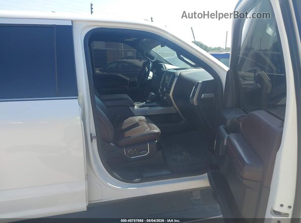 1FTEW1EG1HFA74116 2017 FORD F150 Brown Vista interior delantera