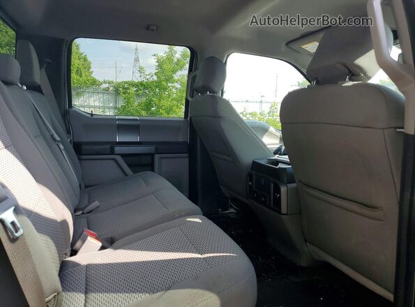 1FTEW1EG1HFC62425 2017 FORD F150 White Widok tylnych siedzeń