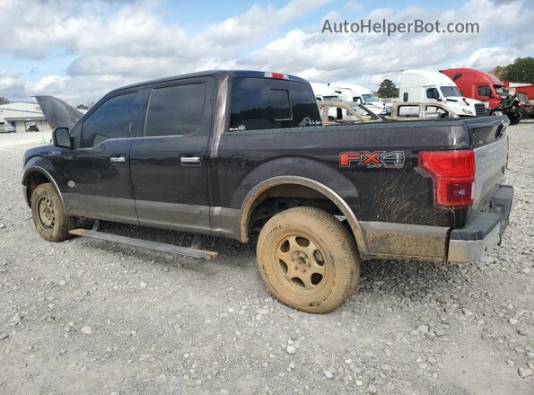 1FTEW1EG1JFA27562 2018 FORD F150 Burgundy Tył lewy