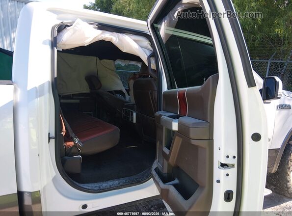 1FTEW1EG1JFD36898 2018 FORD F150 White Vista de la etiqueta del VIN