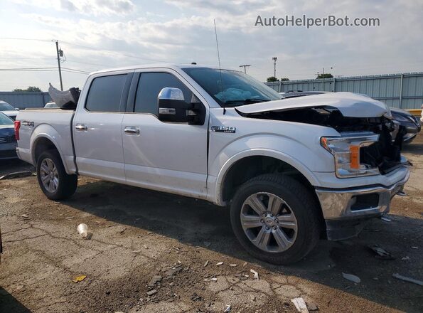 1FTEW1EG1JKC20205 2018 FORD F150 Белый Передняя правая четверть