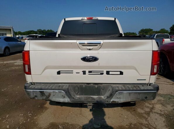1FTEW1EG1JKC20205 2018 FORD F150 Белый Вид сзади