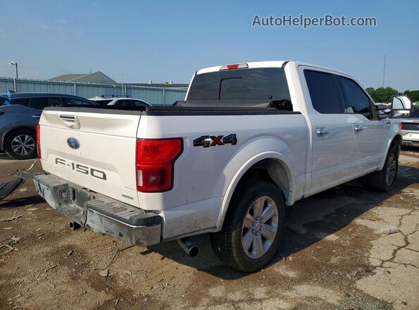 1FTEW1EG1JKC20205 2018 FORD F150 Белый Задняя правая четверть
