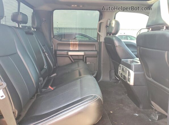 1FTEW1EG1JKC20205 2018 FORD F150 Белый Вид задних сидений