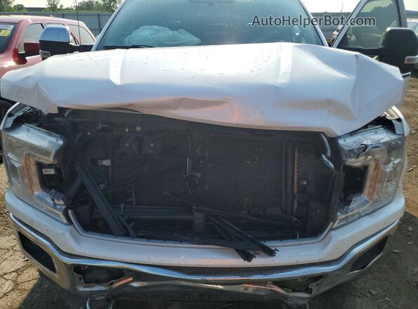 1FTEW1EG1JKC20205 2018 FORD F150 Белый Вид задней части салона