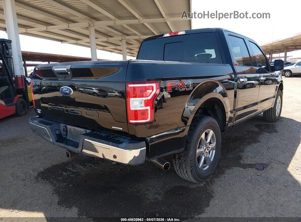 1FTEW1EG1JKF60163 2018 FORD F150 Black უკანა მარჯვენა